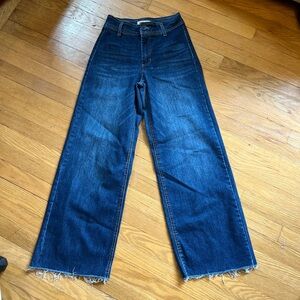 Oat New York High Rise Wide Leg Jeans